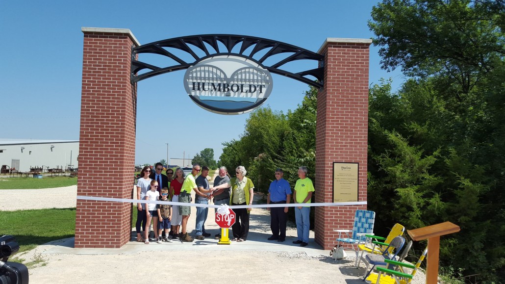 Trail Arch Dedication - Humboldt