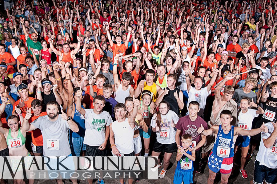 Mad Bomber Run Startline